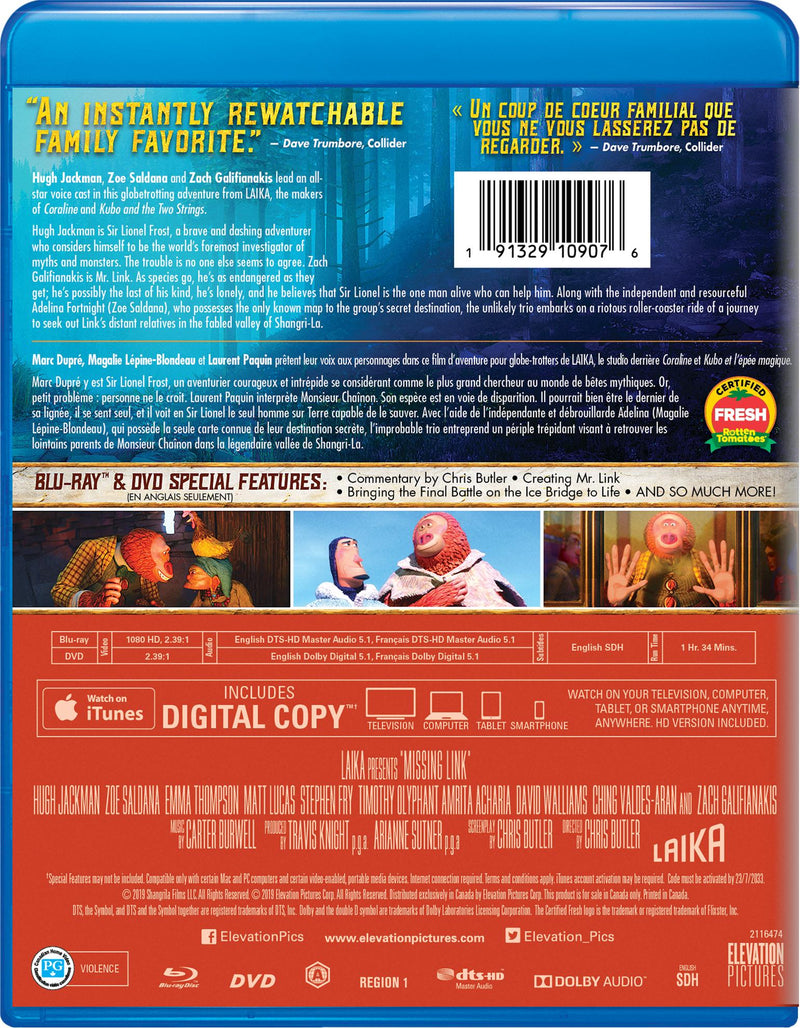 Missing Link [Blu-Ray]