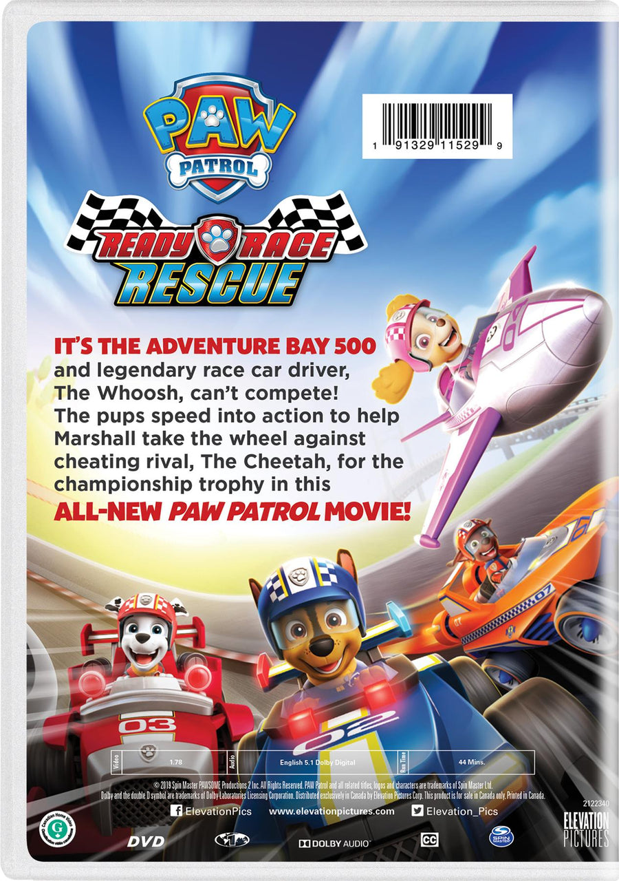 PAW Patrol: Ready, Race, Rescue! [DVD]