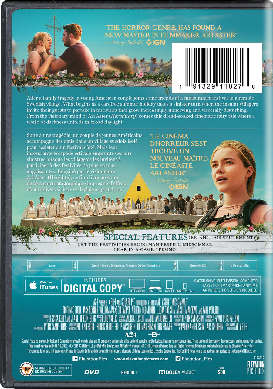 Midsommar - DVD + Digital [DVD]