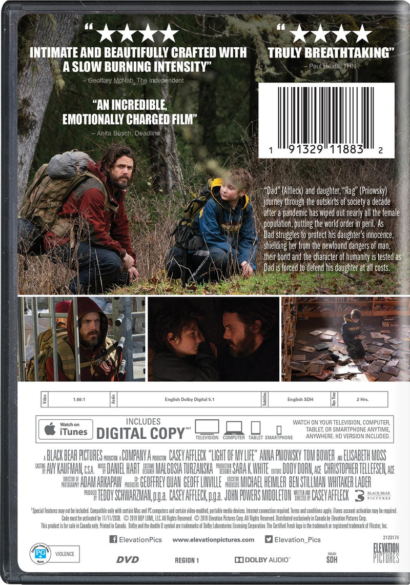 Light of My Life - DVD + Digital [DVD]