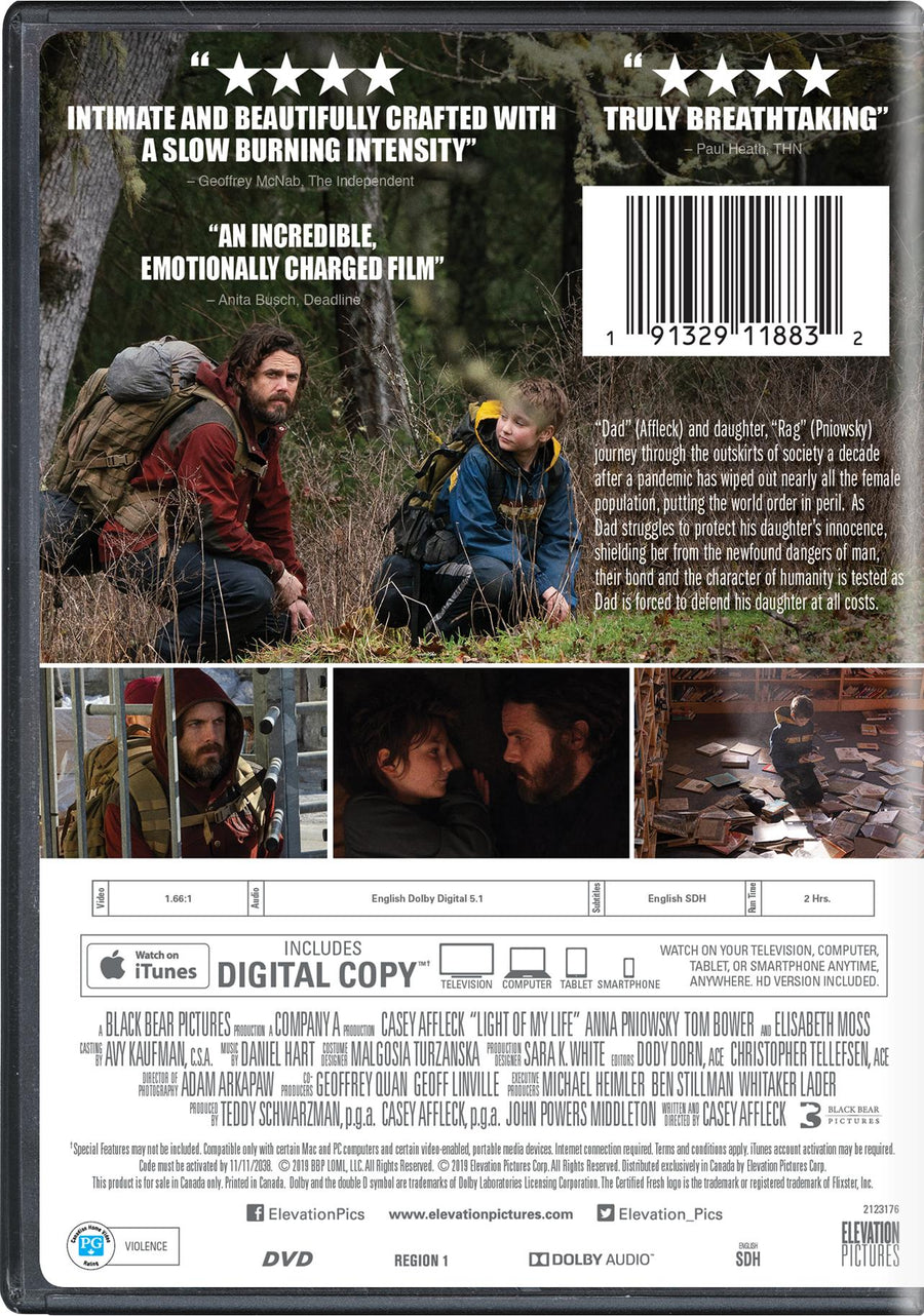 Light of My Life - DVD + Digital [DVD]