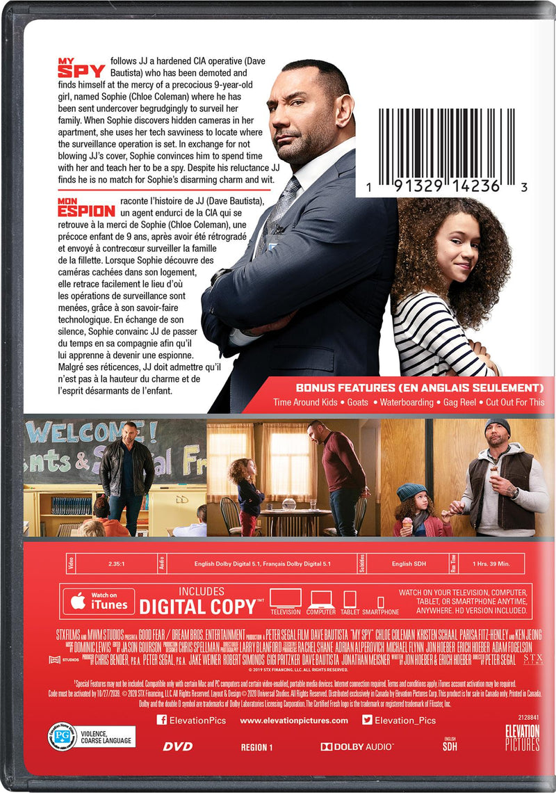 My Spy - DVD + Digital [DVD]
