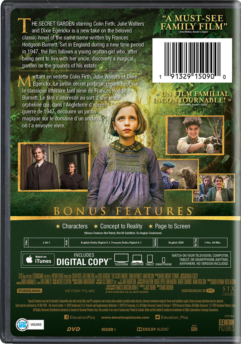 The Secret Garden - DVD + Digital [DVD]