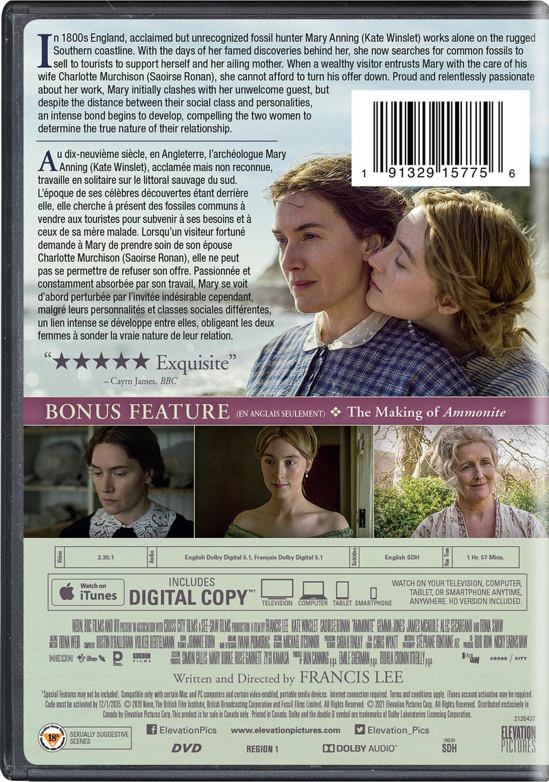 Ammonite - DVD + Digital [DVD]
