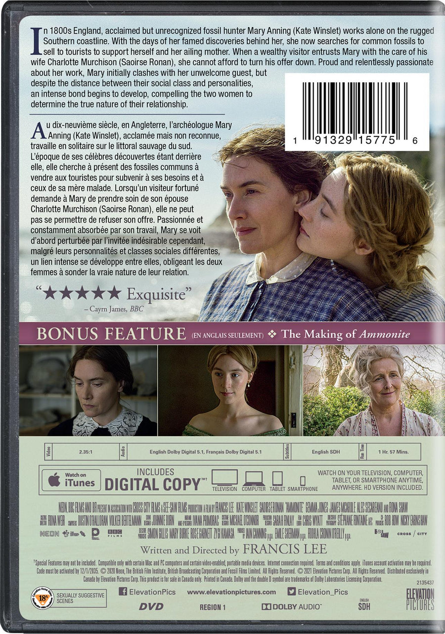 Ammonite - DVD + Digital [DVD]