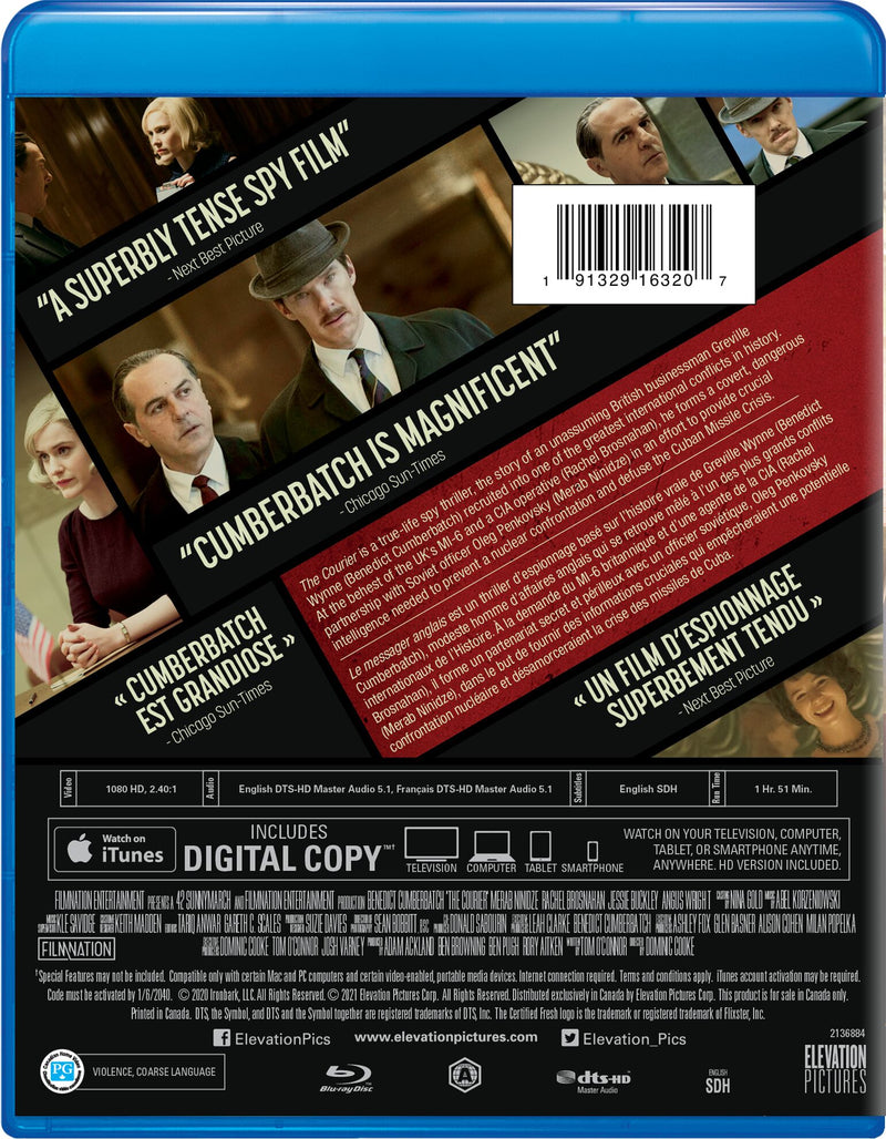 The Courier - Blu-ray + Digital [Blu-Ray]