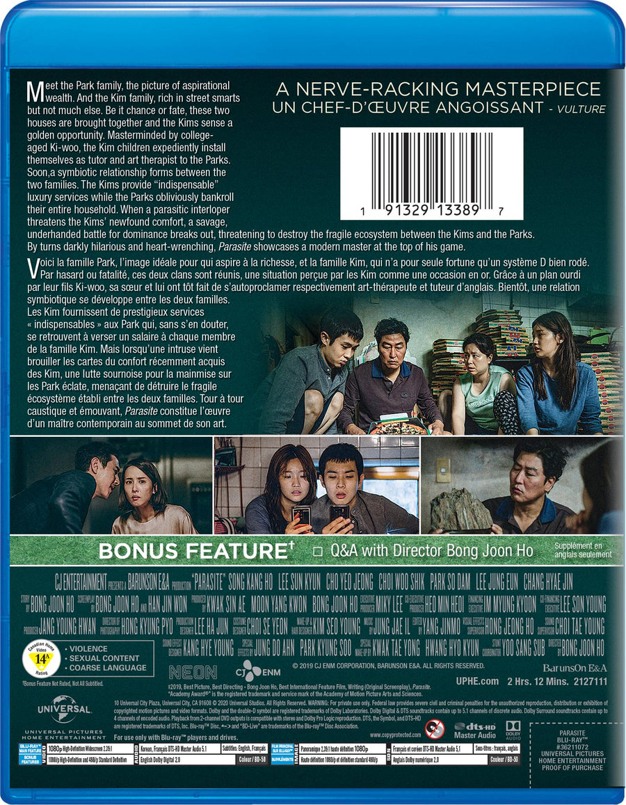 Parasite [Blu-Ray]