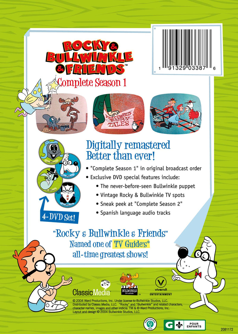 Rocky & Bullwinkle & Friends: Complete Season 1 [DVD]