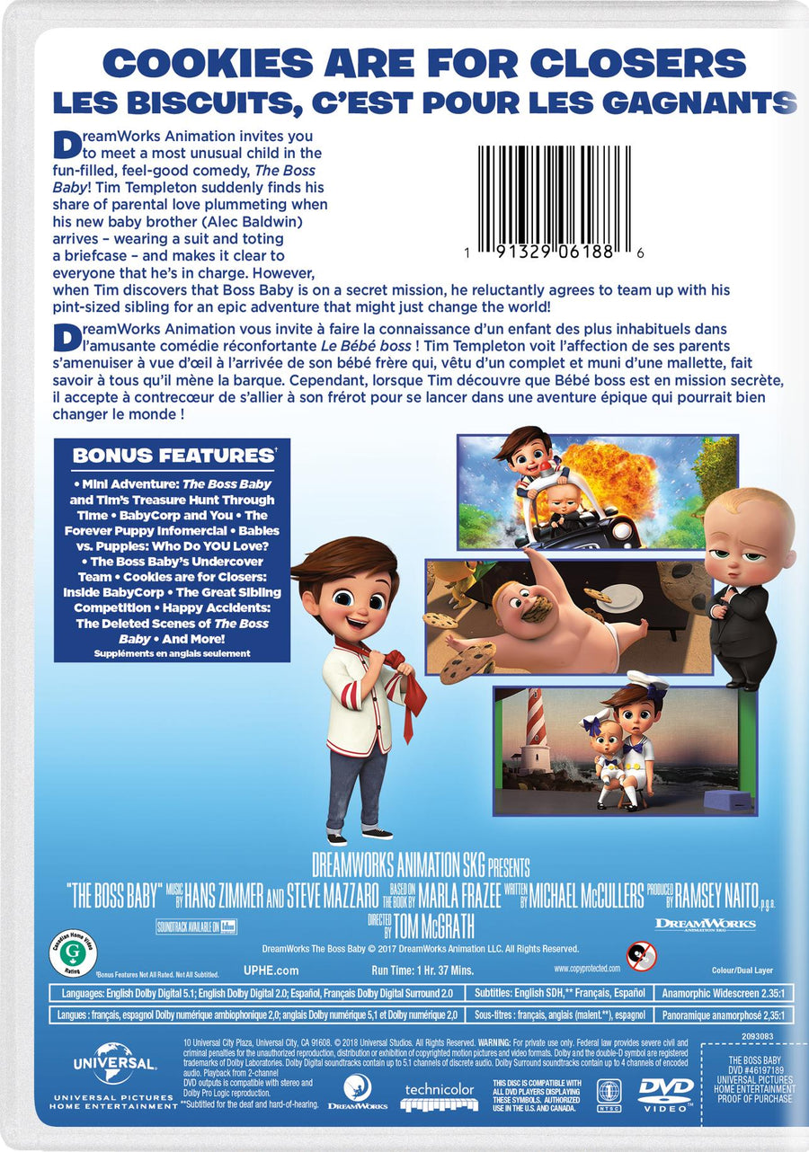 The Boss Baby [DVD]