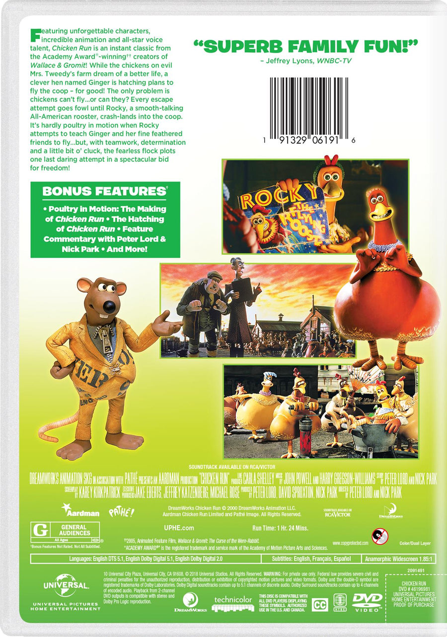 Chicken Run [DVD]
