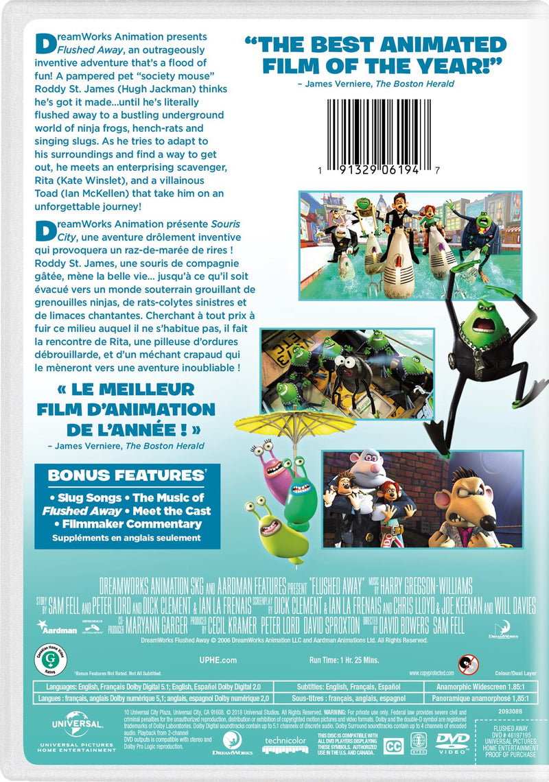 Flushed Away [DVD]