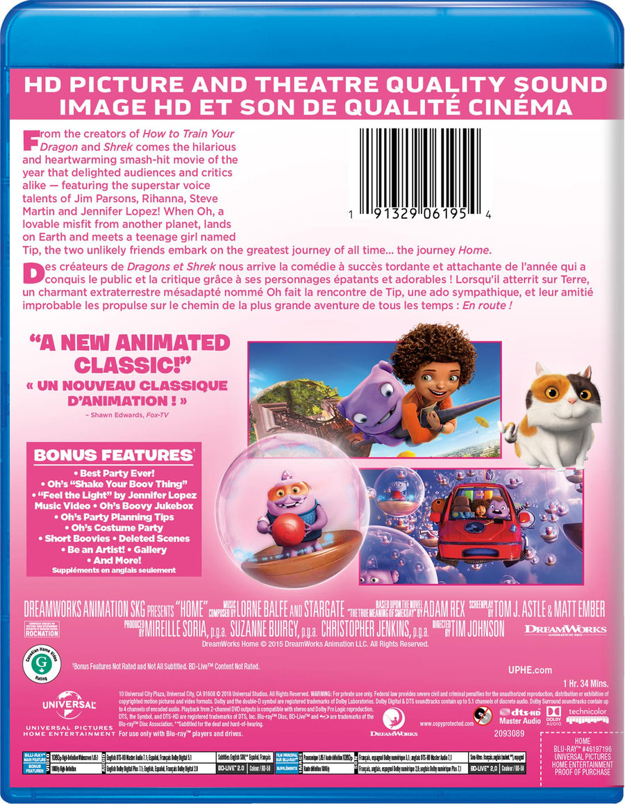 Home [Blu-Ray]