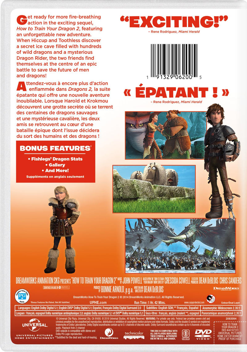 How to Train Your Dragon 2 [DVD]