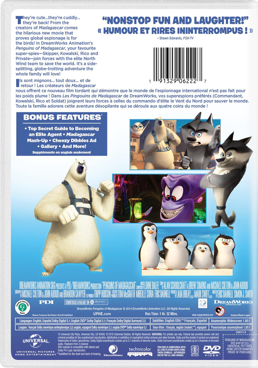 Penguins of Madagascar [DVD]
