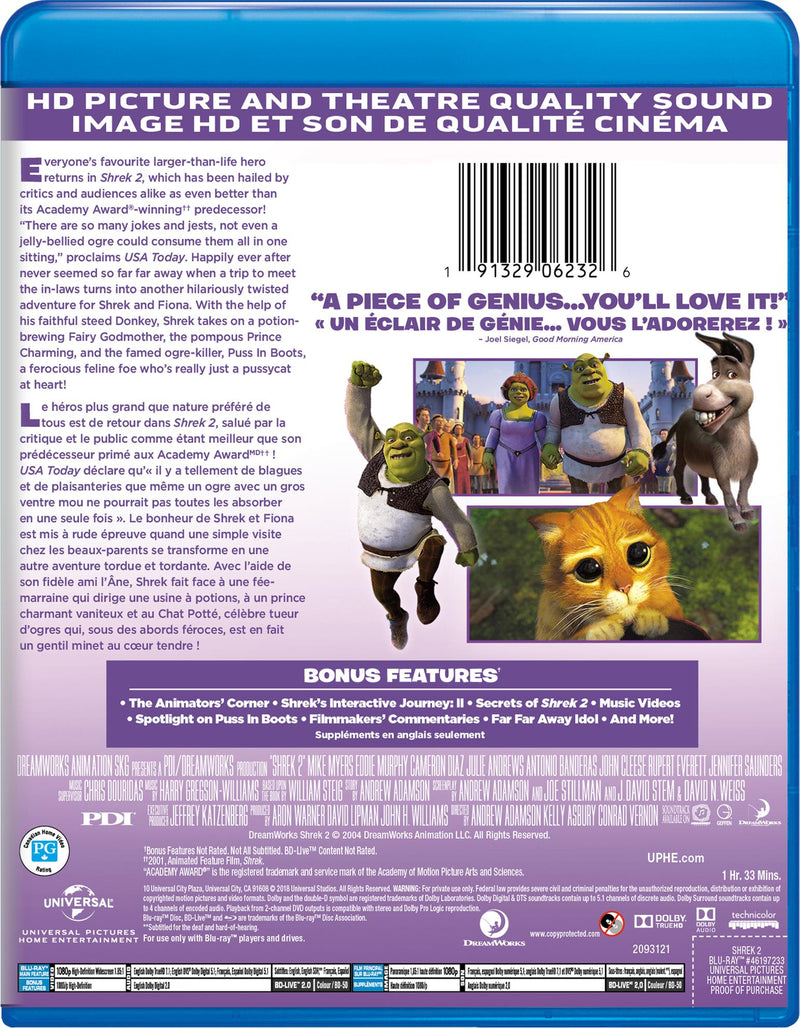 Shrek 2 [Blu-Ray]