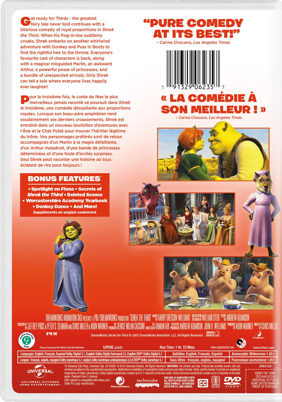 Shrek the Third [DVD]