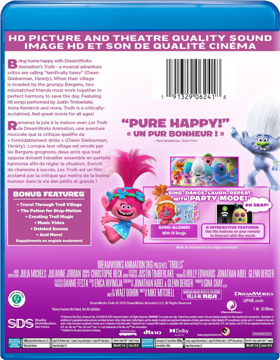 Trolls [Blu-Ray]