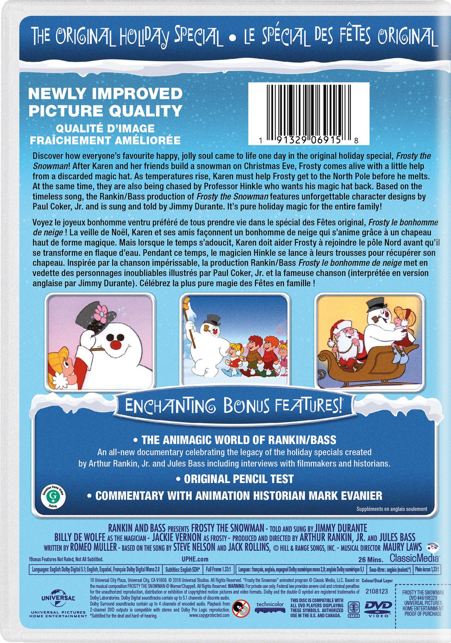 Frosty the Snowman [DVD]
