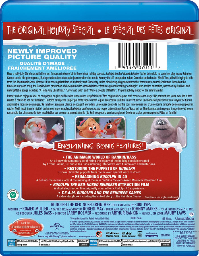 Rudolph the Red-Nosed Reindeer [Blu-Ray]