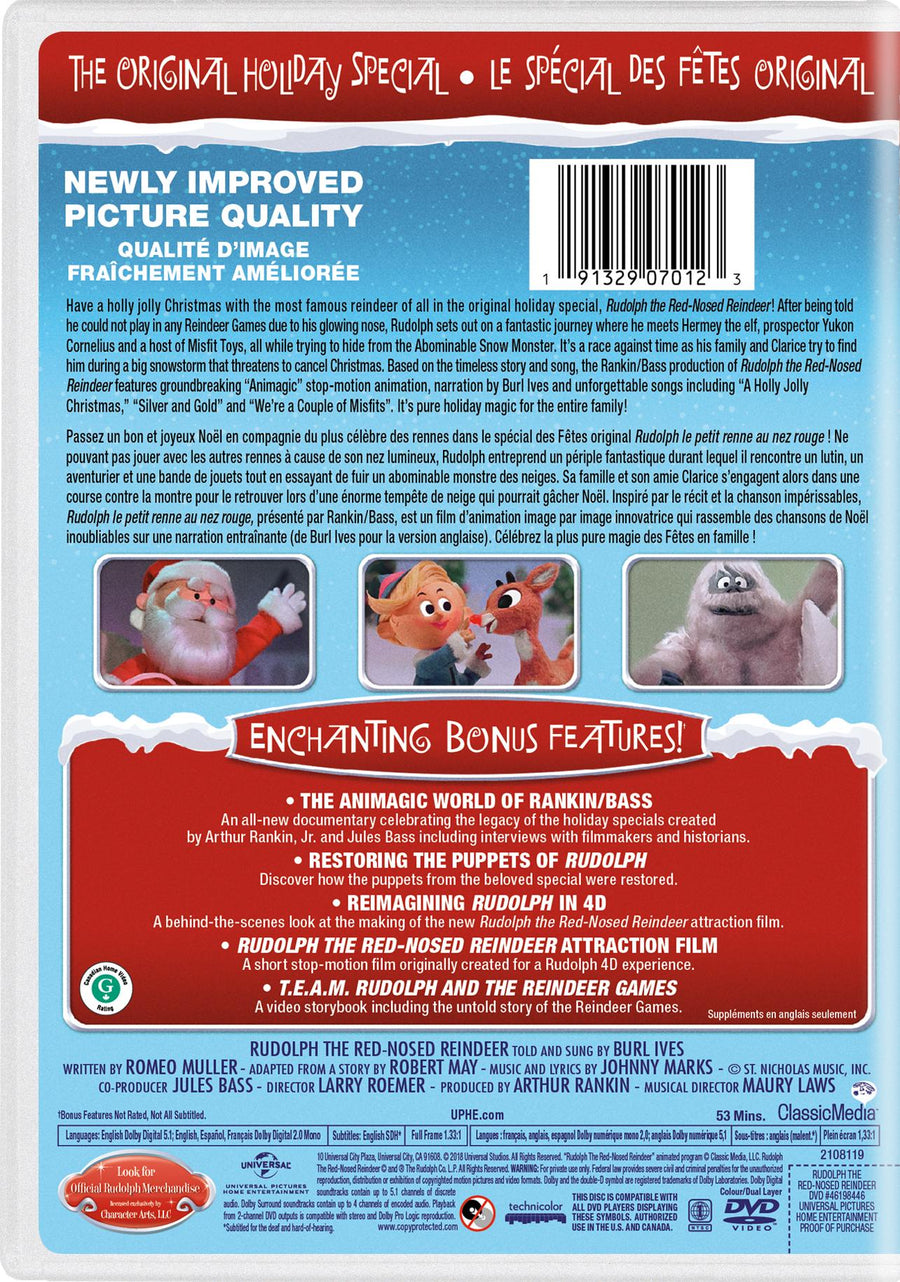 Rudolph the Red-Nosed Reindeer [DVD]