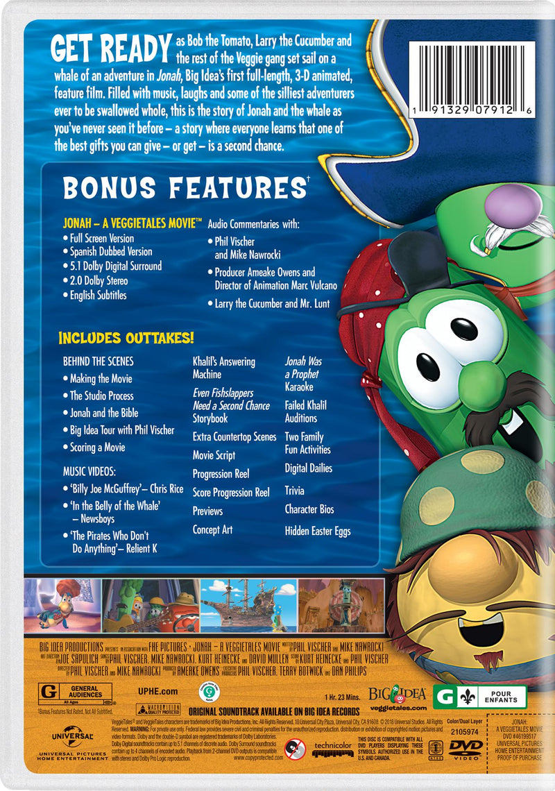 Jonah: A VeggieTales Movie [DVD]