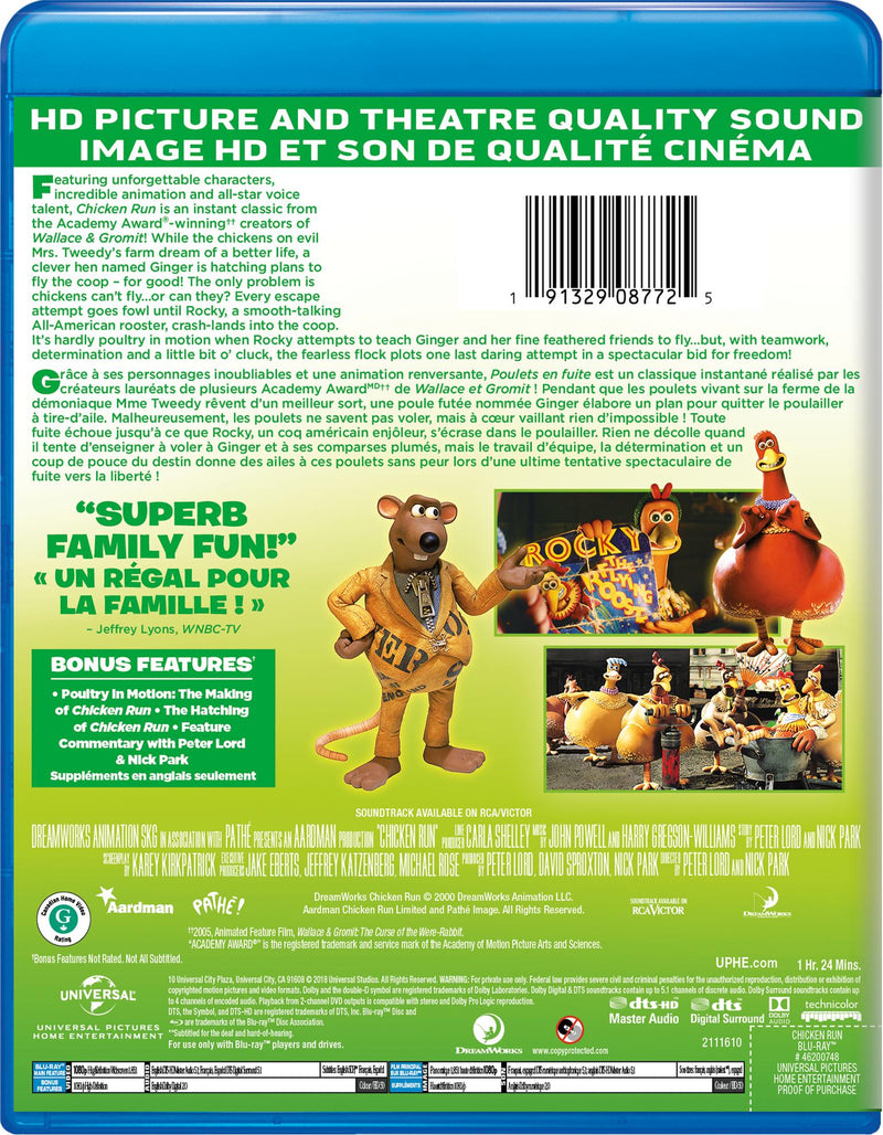 Chicken Run [Blu-Ray]