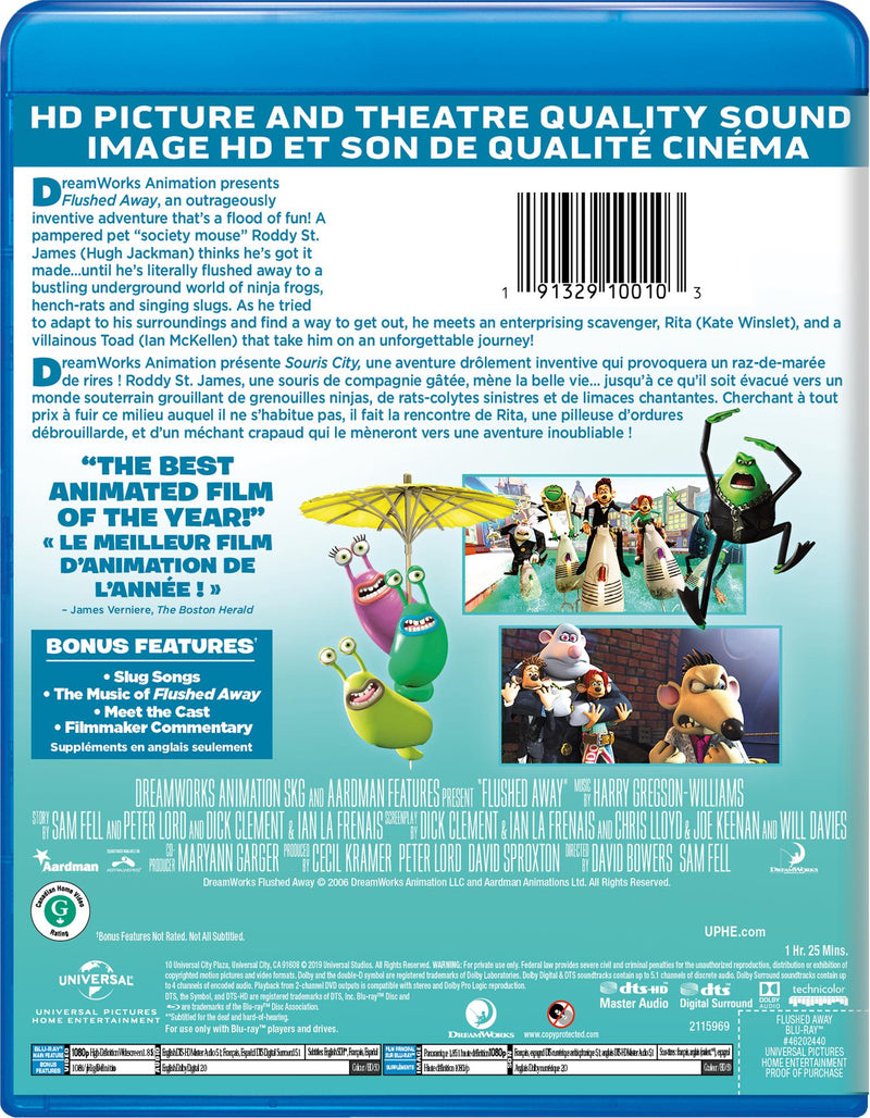 Flushed Away [Blu-Ray]