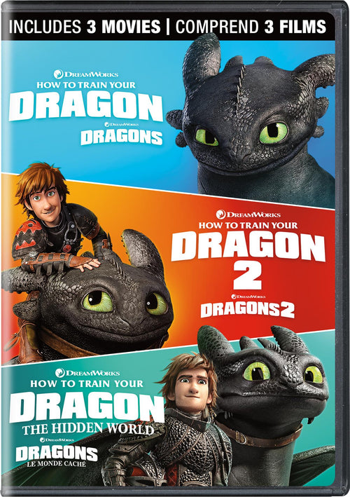 How to Train Your Dragon: 3-Movie Collection [DVD]