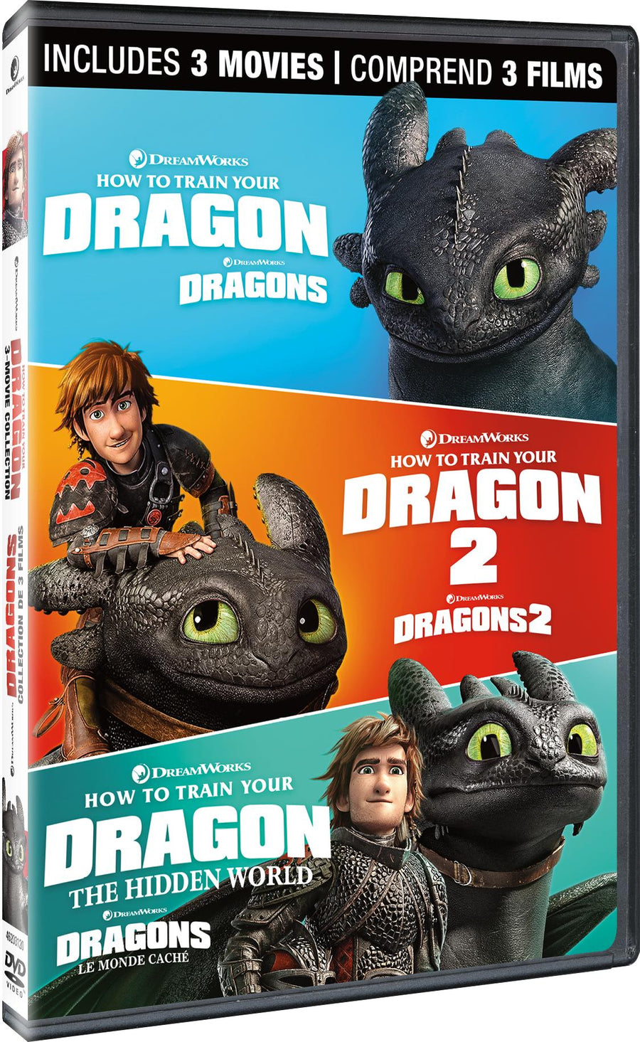 How to Train Your Dragon: 3-Movie Collection [DVD]