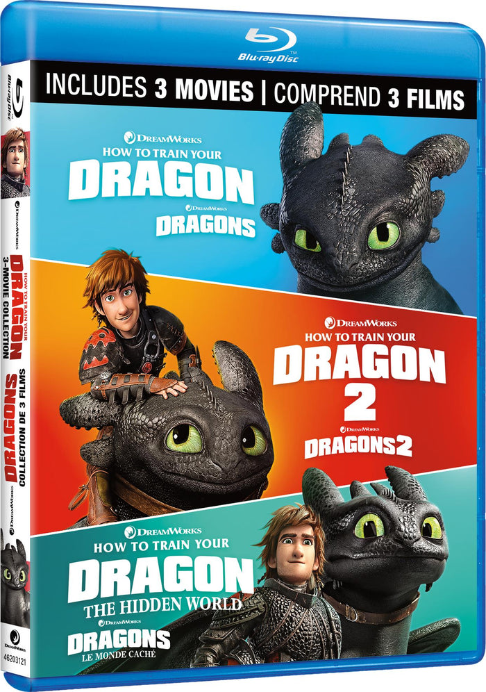 How to Train Your Dragon: 3-Movie Collection [Blu-Ray]