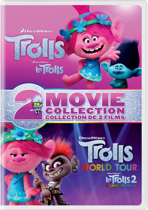 Trolls / Trolls World Tour 2-Movie Collection [DVD]