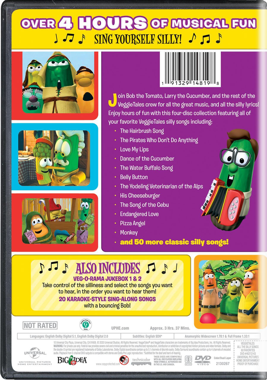 VeggieTales: All the Silly Songs - 60 Favorites [DVD]