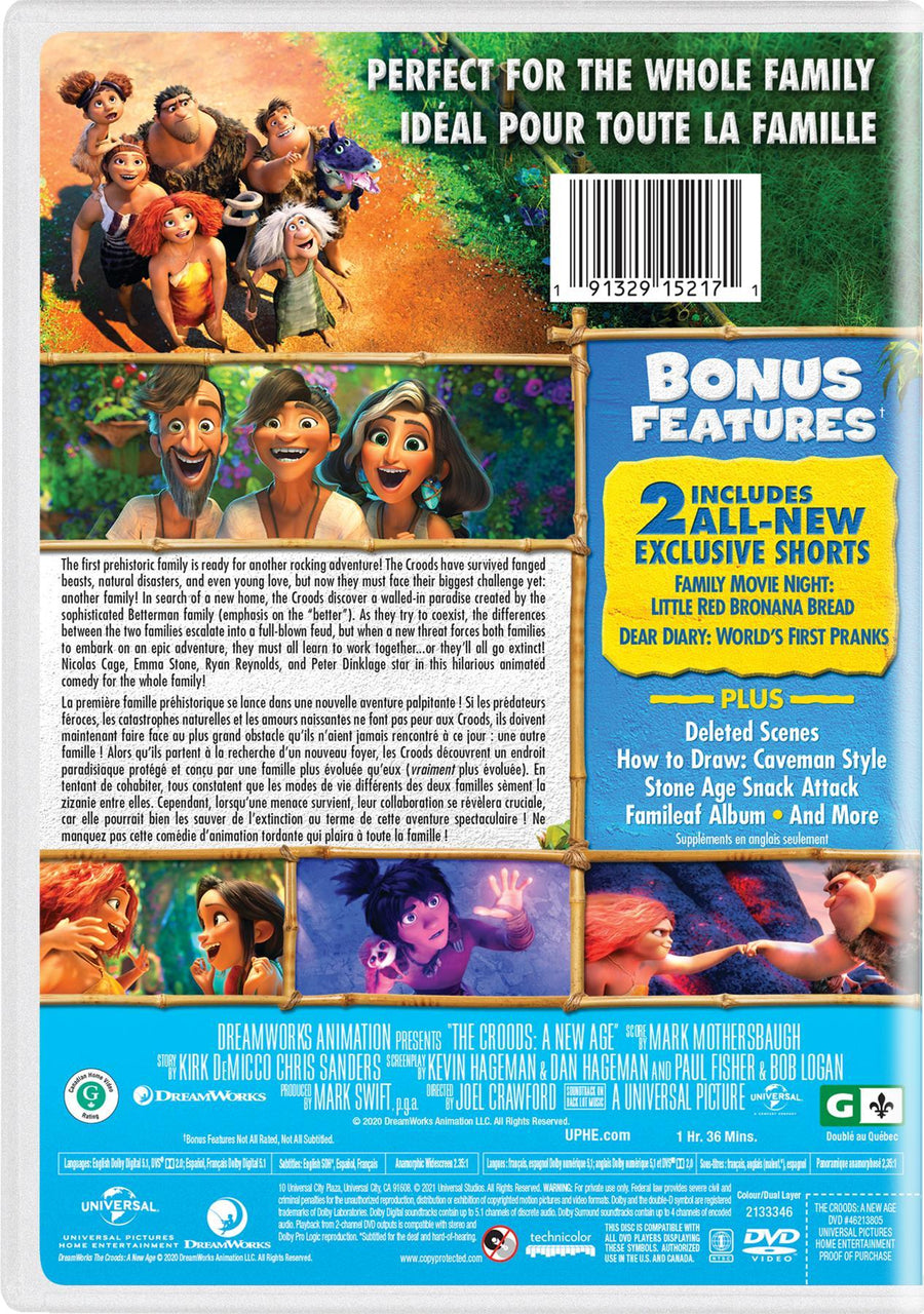 The Croods: A New Age [DVD]