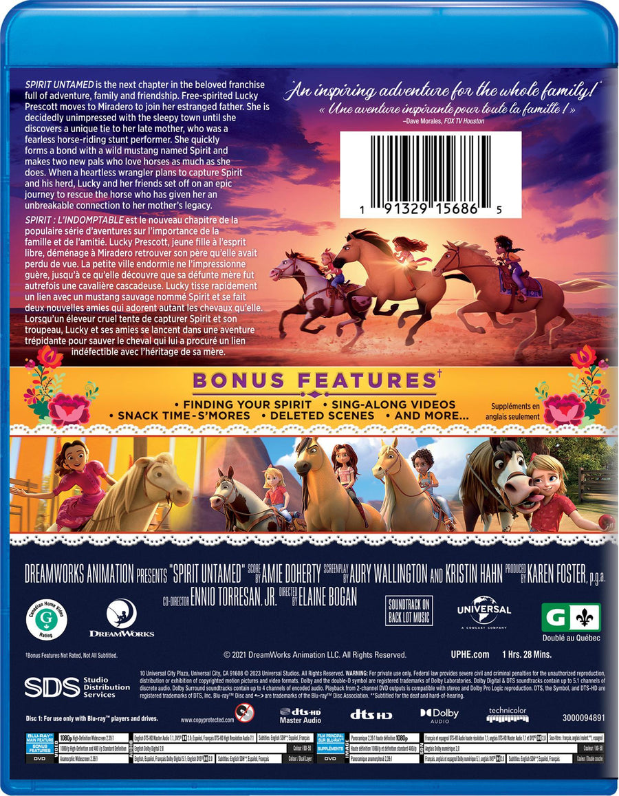 Spirit Untamed: The Movie (Blu-ray + DVD) [Blu-Ray]