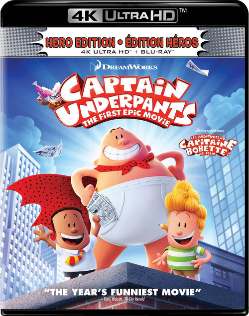 Captain Underpants: The First Epic Movie (4K Ultra HD + Blu-ray) [UHD]