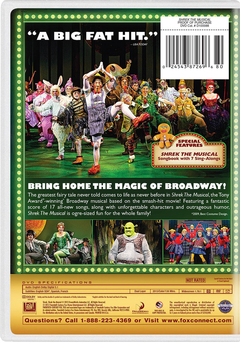 Shrek: The Musical [DVD]