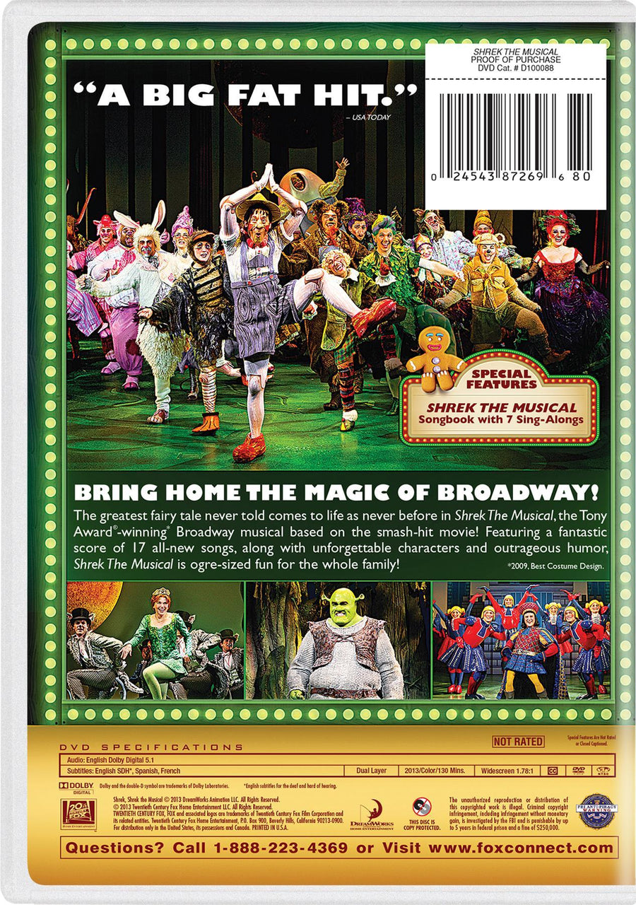 Shrek: The Musical [DVD]