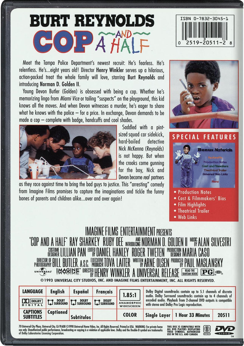 Cop and a Half [DVD]