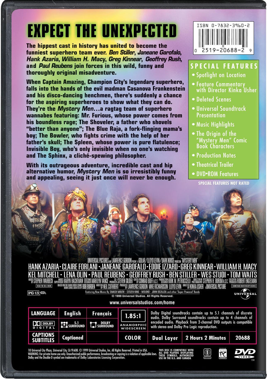 Mystery Men [DVD]