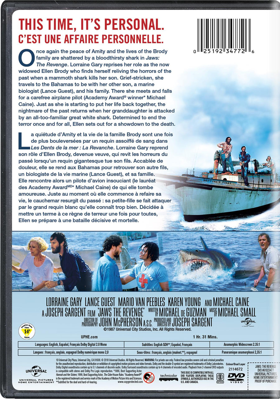 Jaws 4 - The Revenge [DVD]