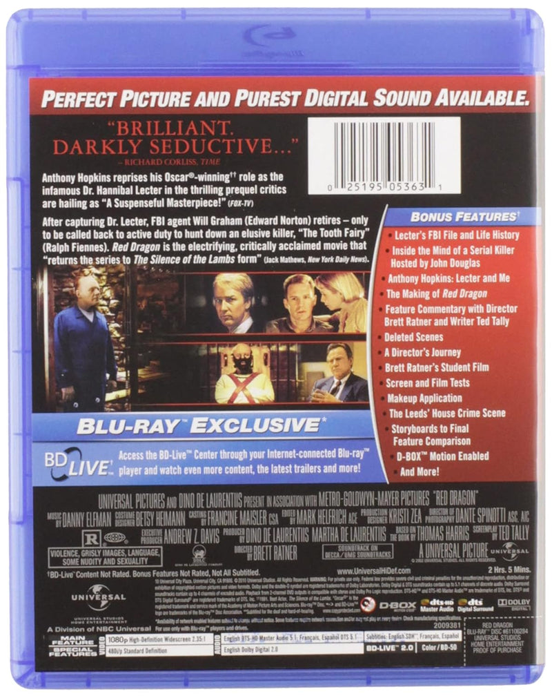 Red Dragon [Blu-ray]