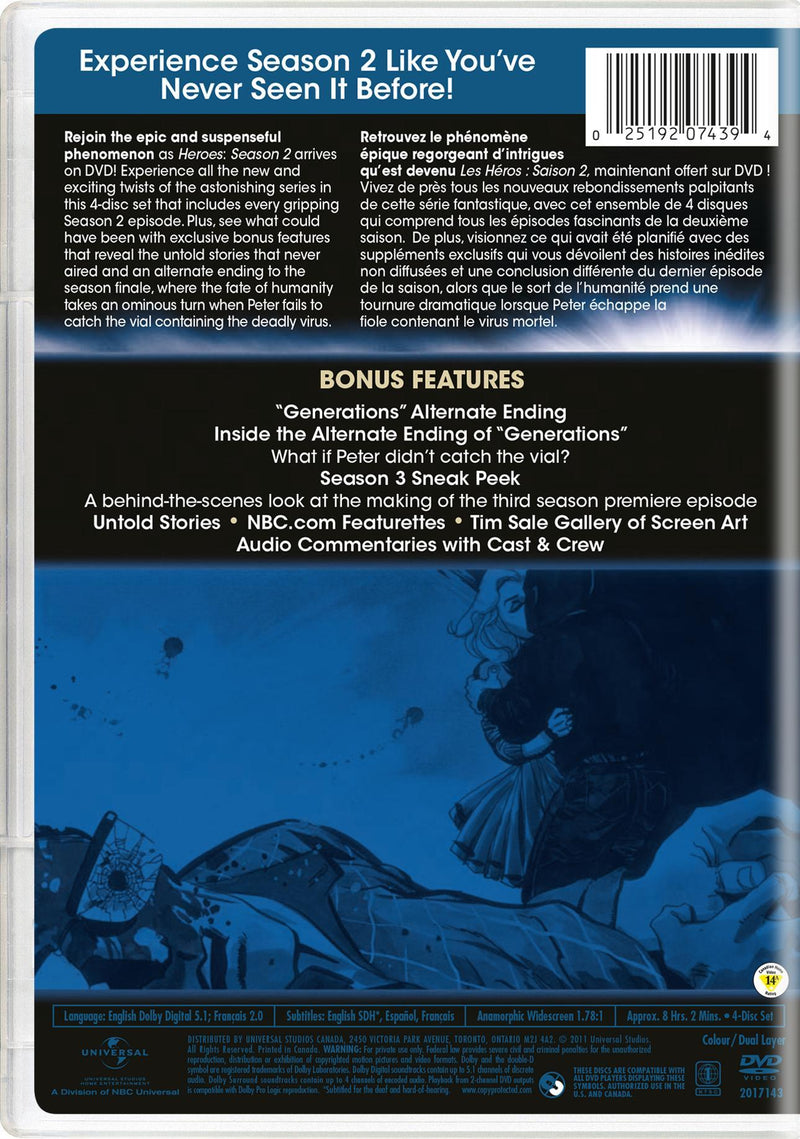 Heroes: Season 2 [DVD]