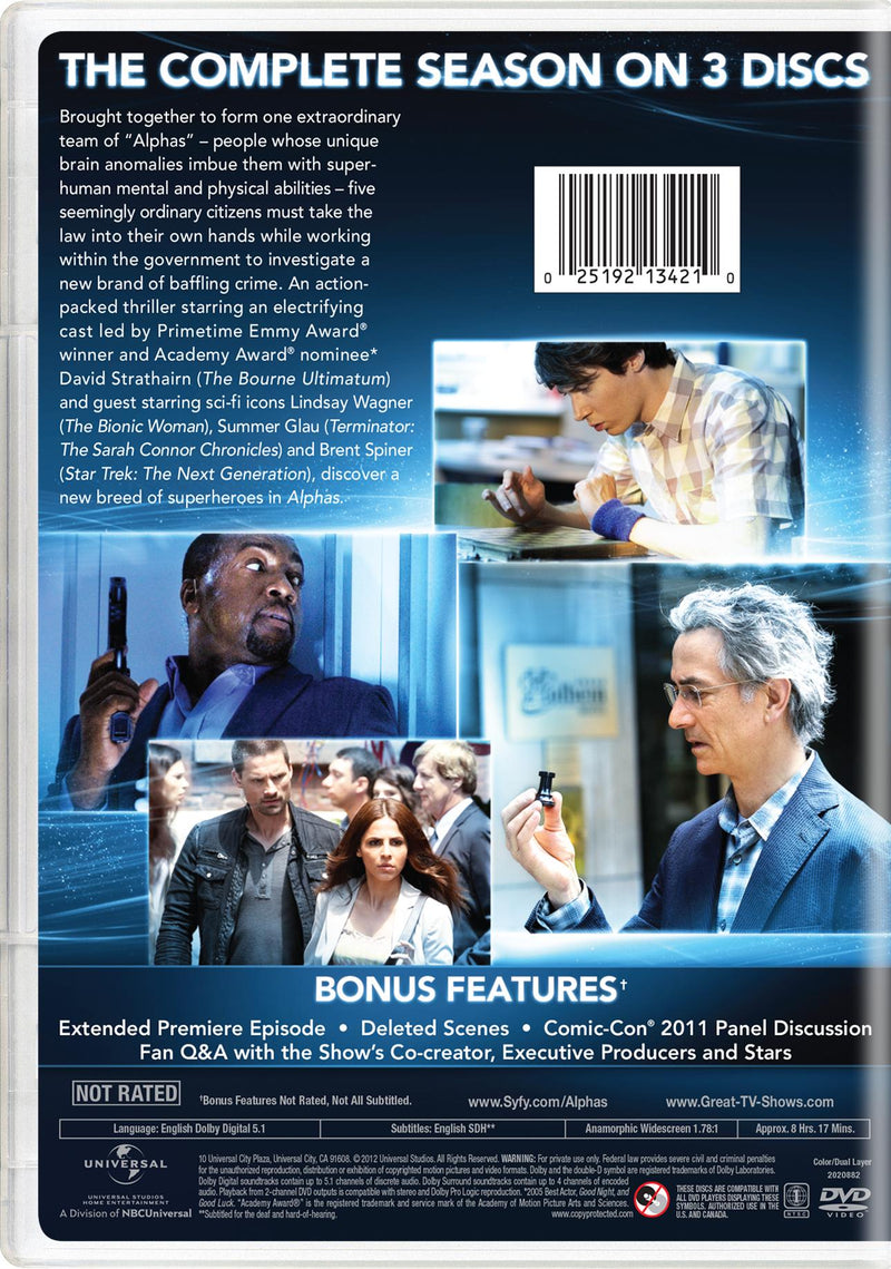 Alphas: Season One [DVD]
