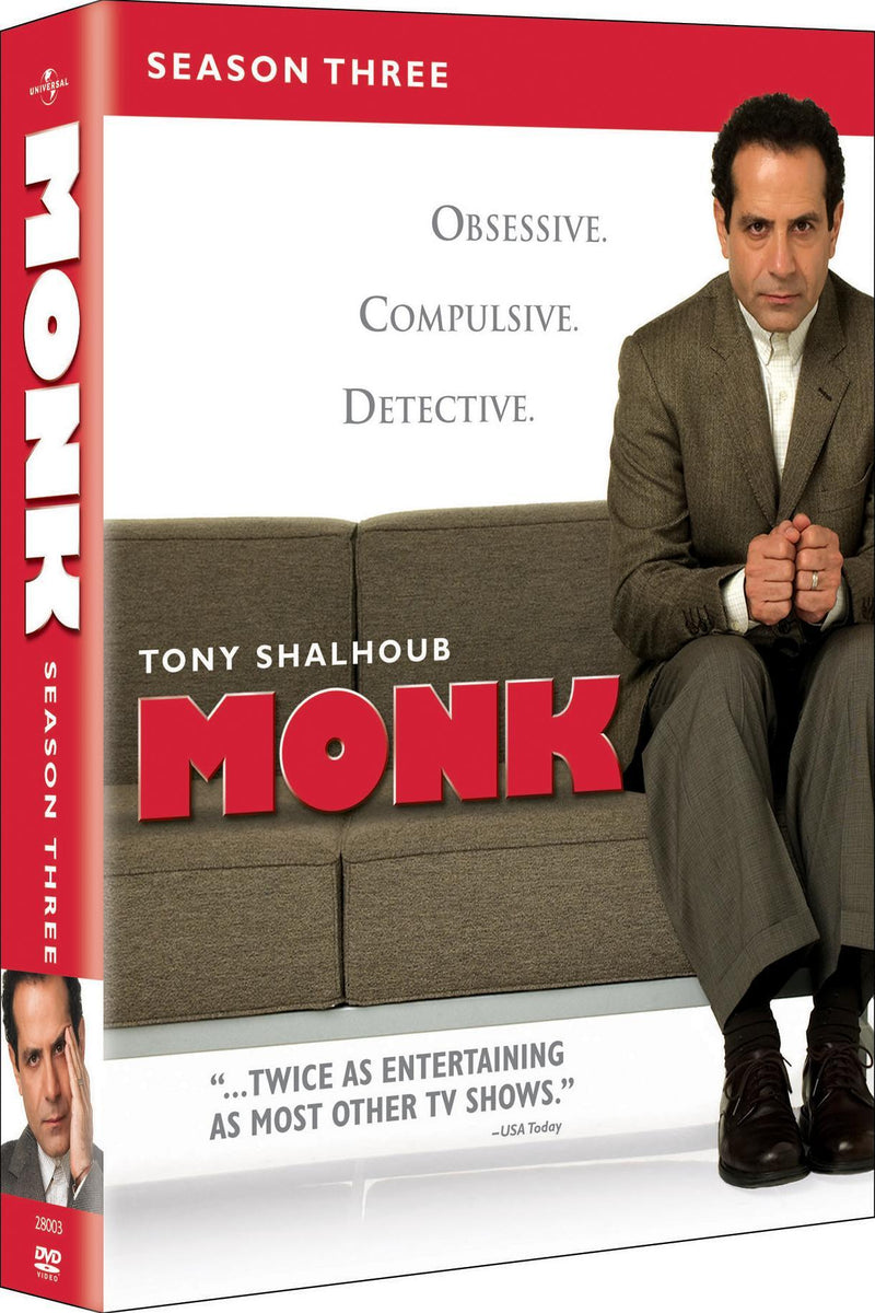 Monk: Season Three [DVD]
