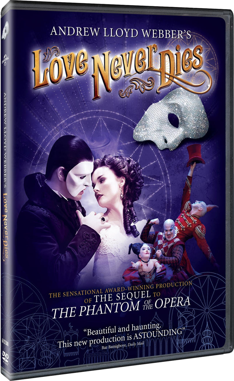 Andrew Lloyd Webber's Love Never Dies [DVD]