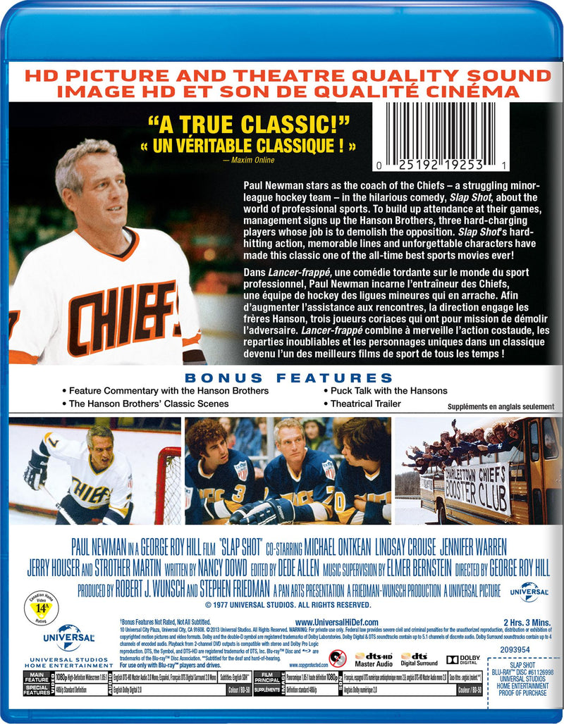 Slap Shot [Blu-Ray]