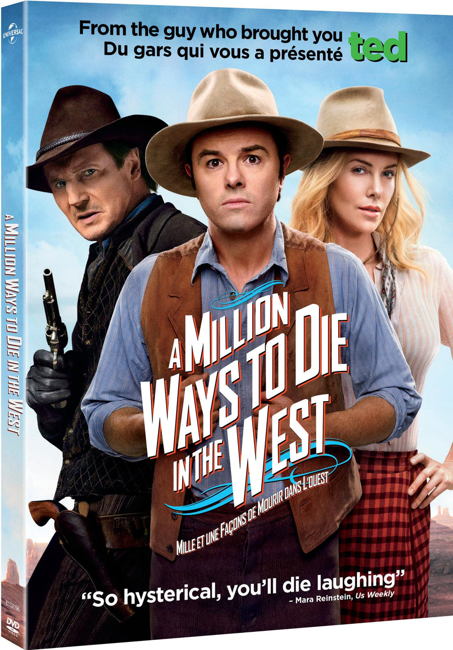 A Million Ways to Die in the West [DVD]