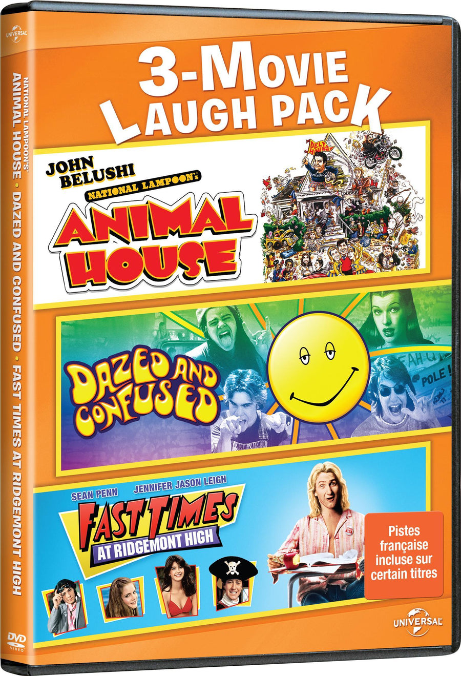 National Lampoon's Animal House / Dazed and Confused / Fast Times at Ridgemont High Triple Feature [DVD]