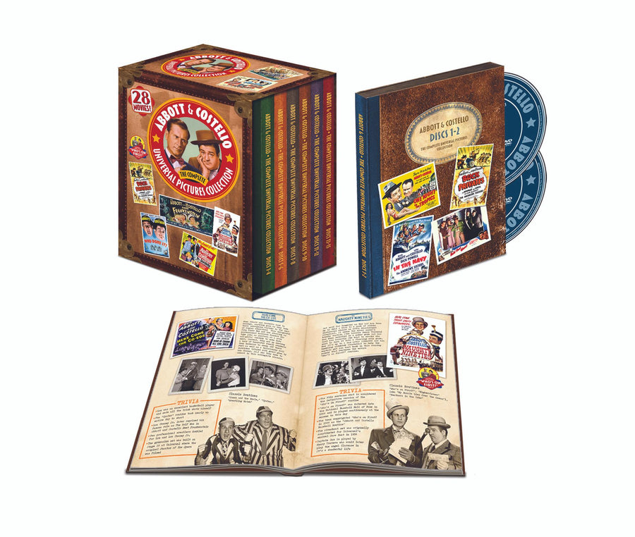 Abbott & Costello: The Complete Universal Pictures Collection [DVD]