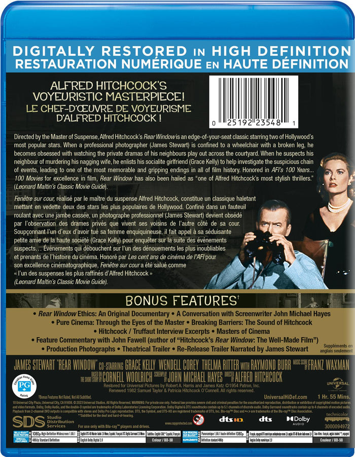 Rear Window [Blu-Ray]